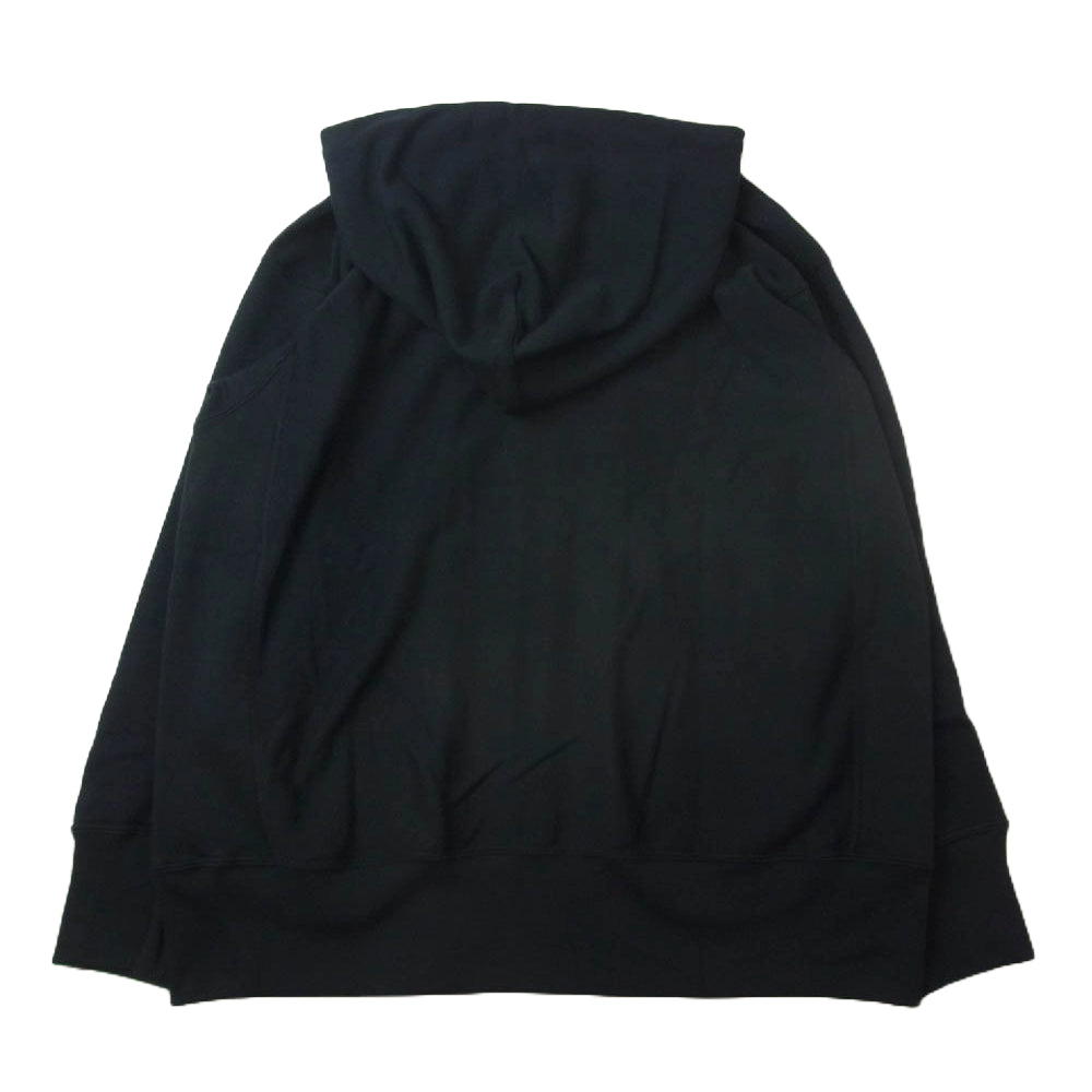 UNDERCOVER アンダーカバー UC1E4811 × Champion チャンピオン REVERSE WEAVE コットン 裏毛 スウェット パーカー リバースウィーブ ジップアップ  ブラック系 S【新古品】【未使用】【中古】