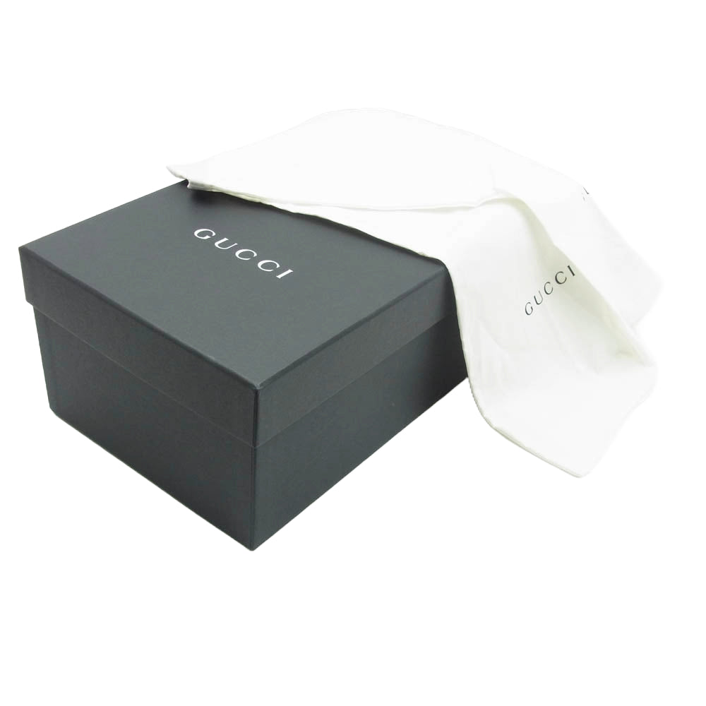 GUCCI グッチ 367762 ホースビット スゥエード レザー ローファー モカシン シューズ ブラック系 7.5【極上美品】【中古】