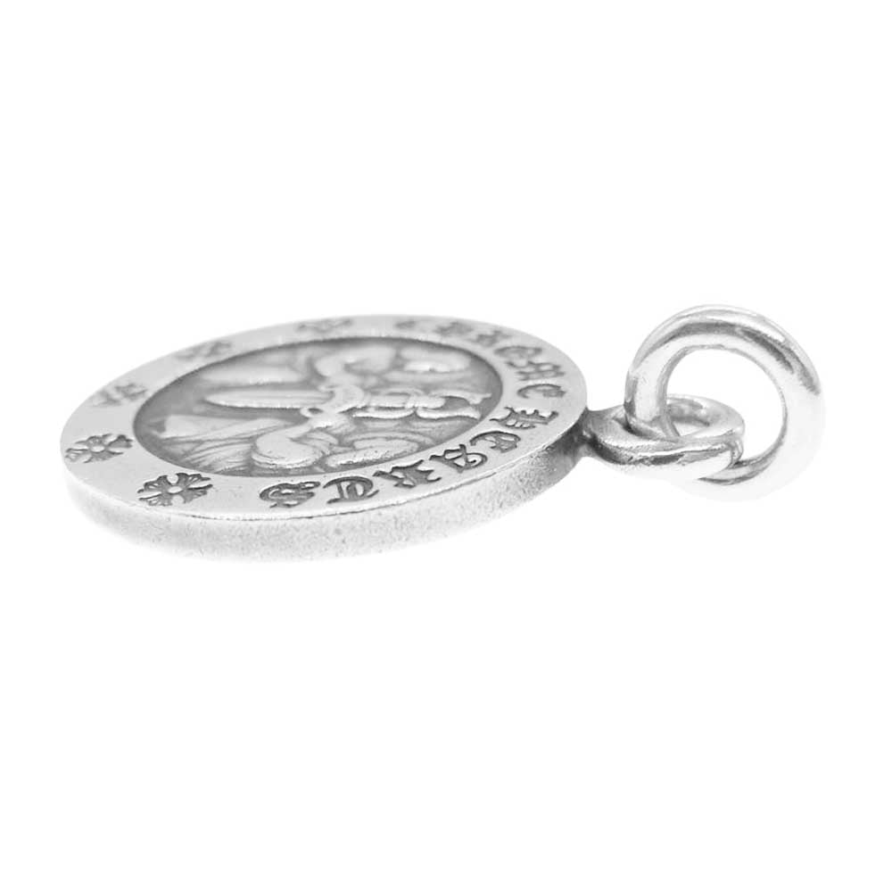 CHROME HEARTS クロムハーツ（原本無） CHRM ANGL MDL V2 エンジェルメダル チャーム ペンダントトップ シルバー系【中古】