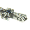 CHROME HEARTS クロムハーツ（原本有） CRS BBYFAT SAP A ベイビー ファット チャーム アフター サファイア 両面 1Pサファイア ペンダントトップ シルバー系【中古】