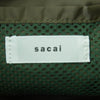 Sacai サカイ 23-0536S 2310800536 Hello ハロー 巾着 ショルダー バッグ ポーチ ブラック系 OS【極上美品】【中古】