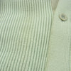 Sacai サカイ 24AW 24-03549M Gonz Multi Patch Nylon Twill Knit Cardigan ゴンズ マルチパッチ ナイロンツイル カーディガン ライトグリーン系 2【中古】