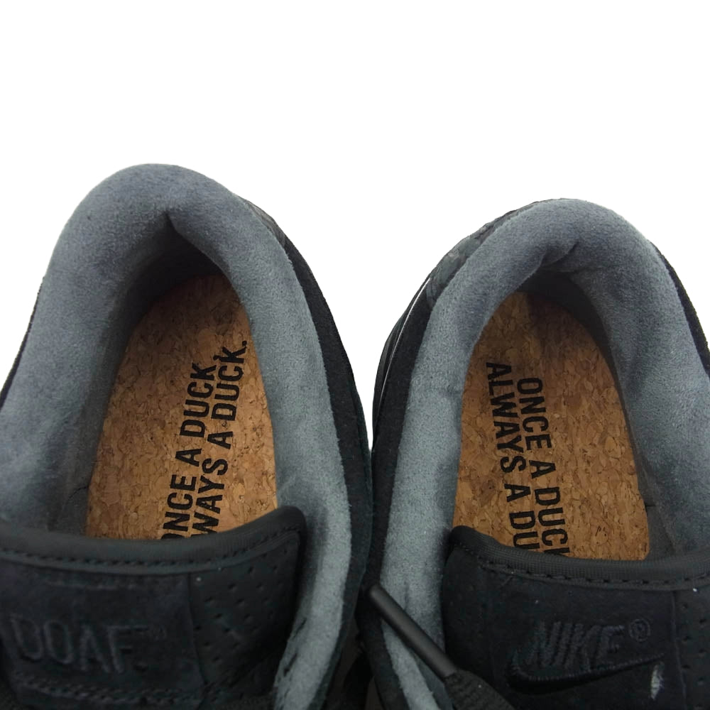 NIKE ナイキ HV1470-001 フェイクバスターズ鑑定済 × Division Street Dunk Low Lux Oregon Black ディビジョンストリート ダンク ロー ラックス オレゴンブラック スニーカー ブラック系 26.5cm【新古品】【未使用】【中古】