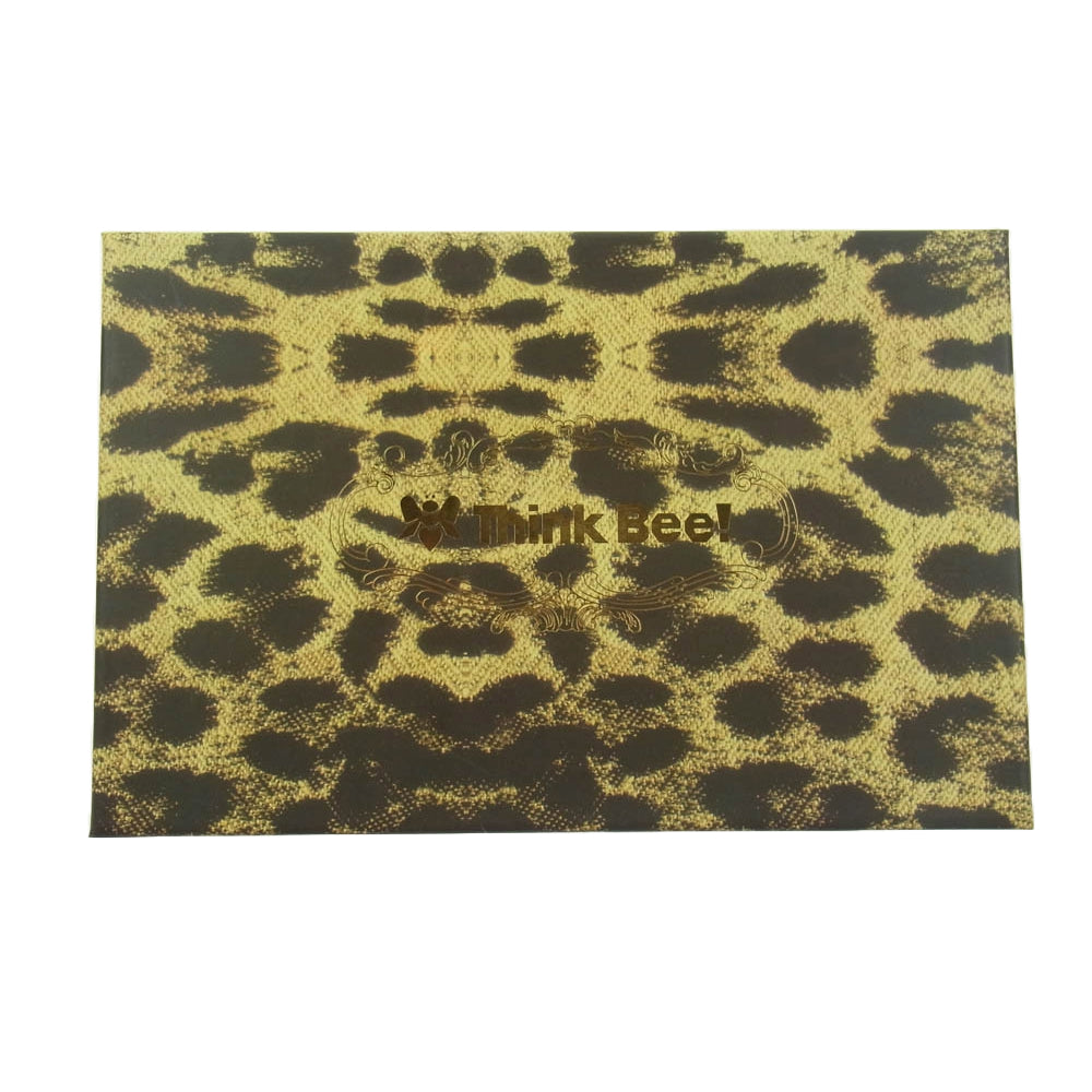 thinkbee シンクビー フラワー 花柄 ポーチ ブルー系【極上美品】【中古】