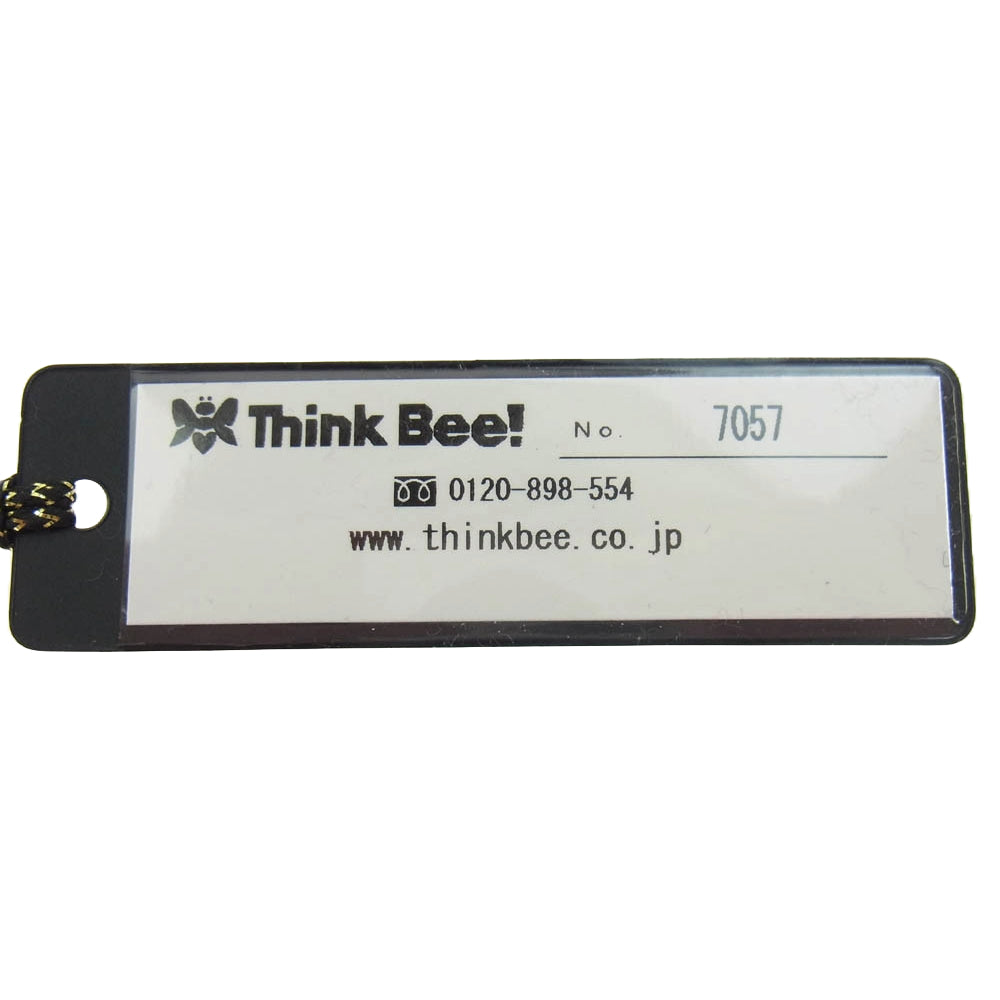 thinkbee シンクビー アニマルハート ポーチ マルチカラー系 ブラック系【極上美品】【中古】