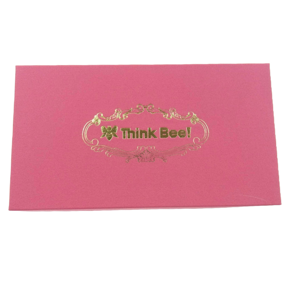 thinkbee シンクビー アニマルハート ポーチ マルチカラー系 ブラック系【極上美品】【中古】