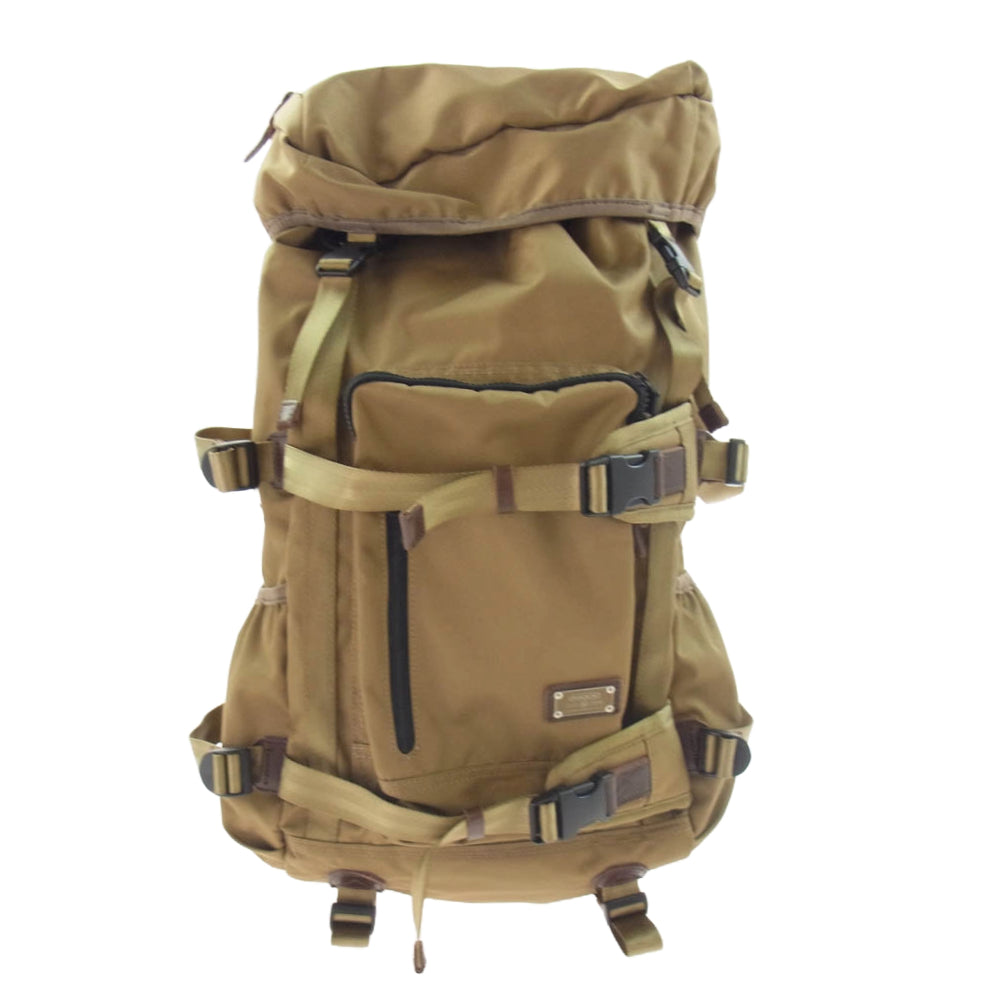 AS2OV アッソブ 305D CORDURA DOBBY コーデュラ ドビー バックパック リュック ライトブラウン系【中古】