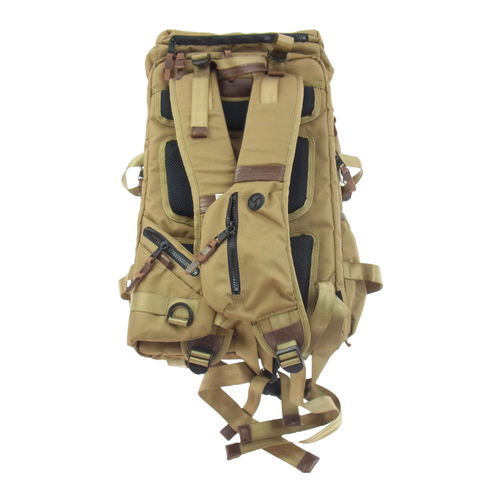 AS2OV アッソブ 305D CORDURA DOBBY コーデュラ ドビー バックパック リュック ライトブラウン系【中古】