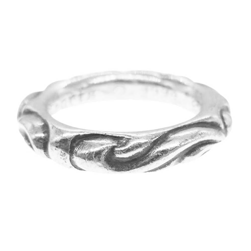 CHROME HEARTS クロムハーツ（原本無） SCRL BAND スクロールバンド リング 17.5号【中古】