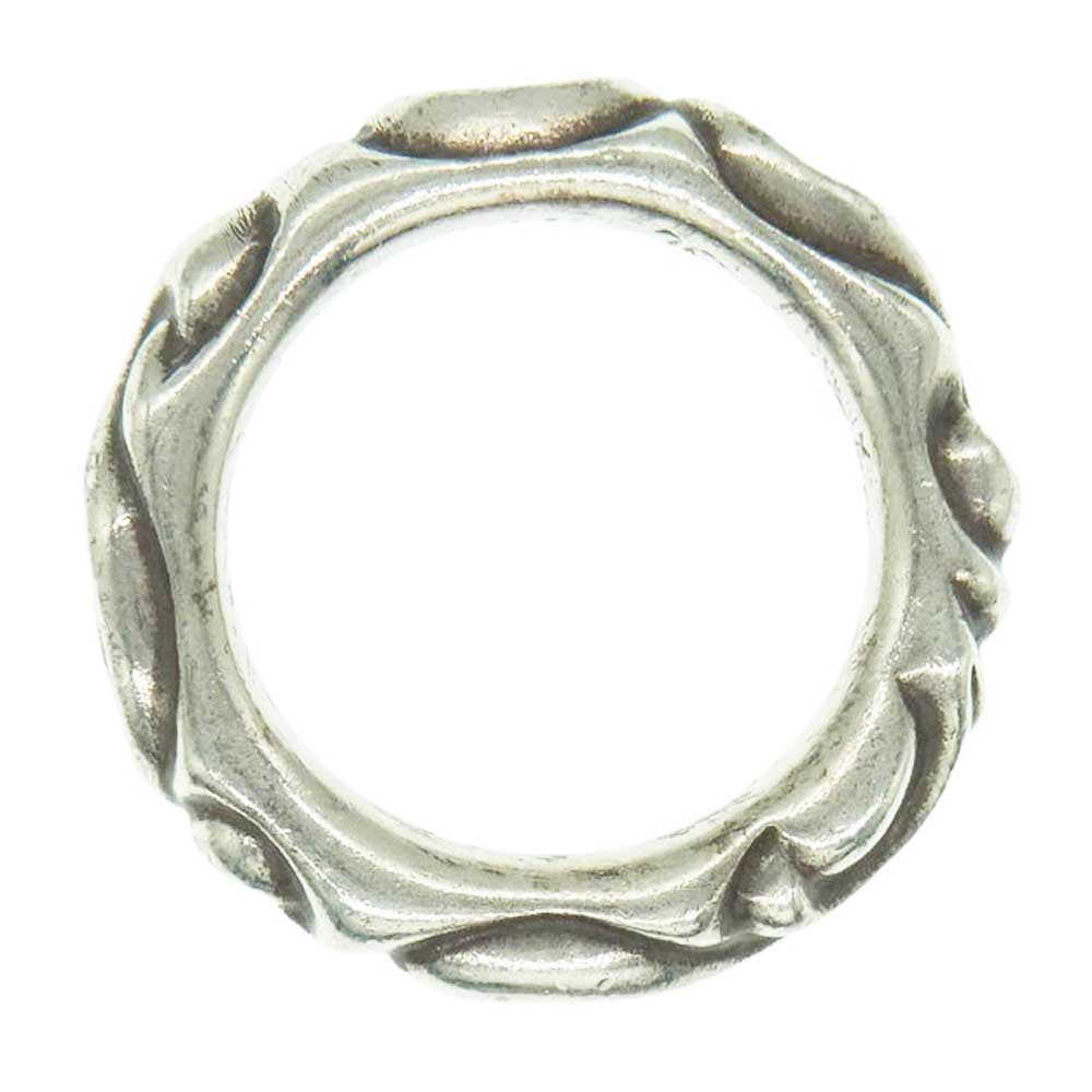 CHROME HEARTS クロムハーツ（原本無） SCRL BAND スクロールバンド リング 17.5号【中古】