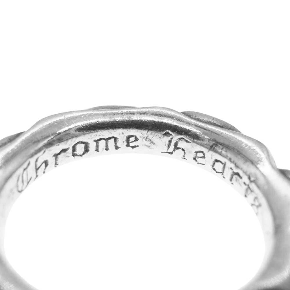 CHROME HEARTS クロムハーツ（原本無） SCRL BAND スクロールバンド リング 17.5号【中古】