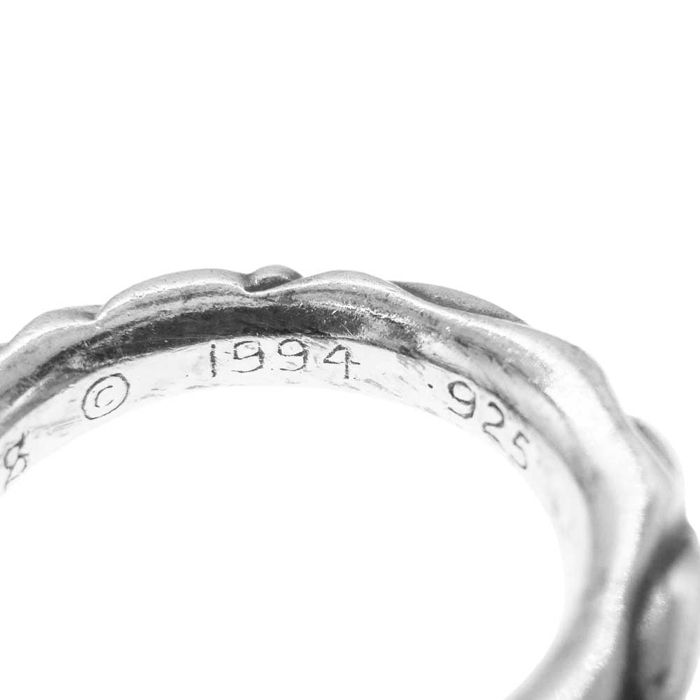 CHROME HEARTS クロムハーツ（原本無） SCRL BAND スクロールバンド リング 17.5号【中古】