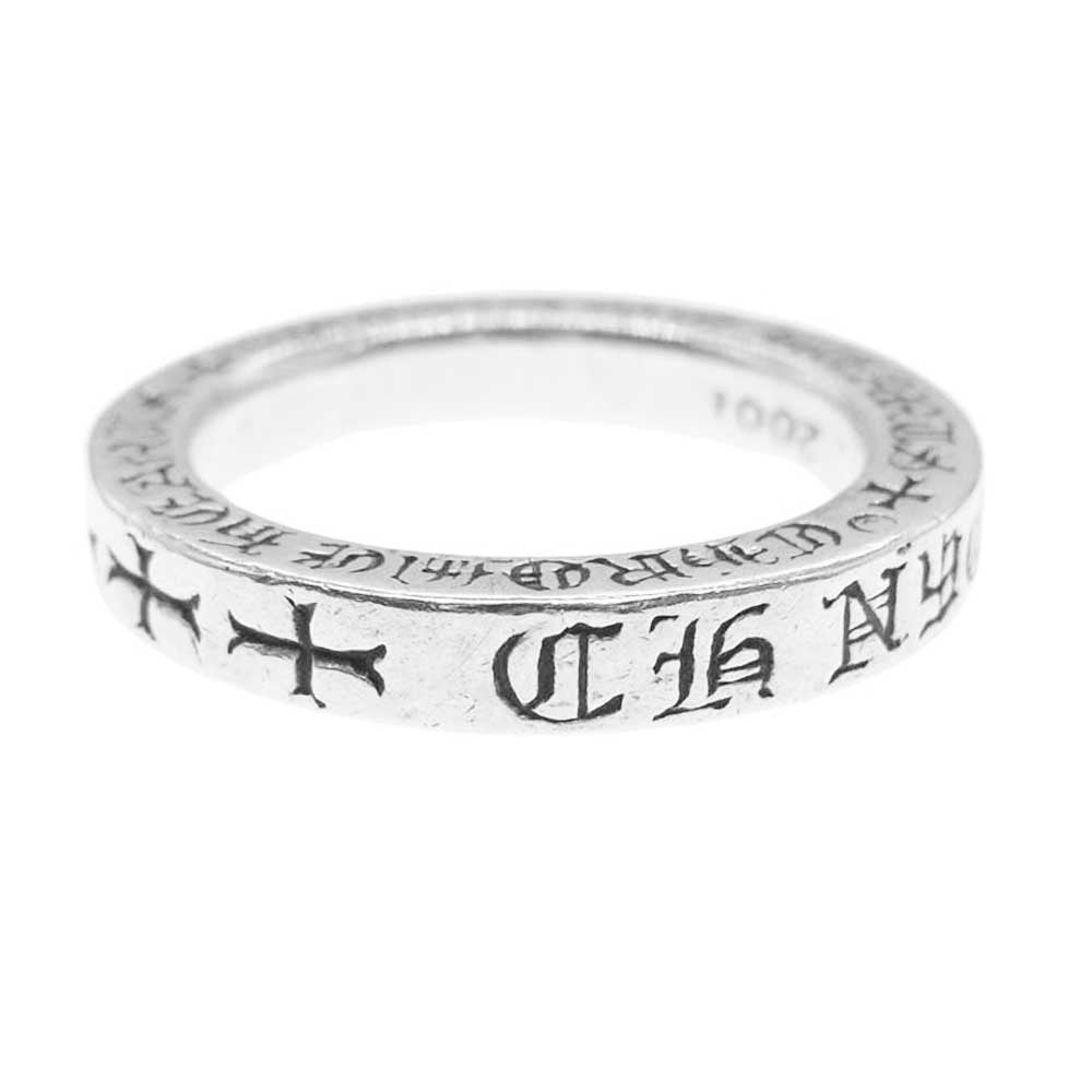 CHROME HEARTS クロムハーツ（原本無） 3mm SPACER NYC FUCKYOU スペーサー ファックユー リング シルバー系 11.5号【中古】