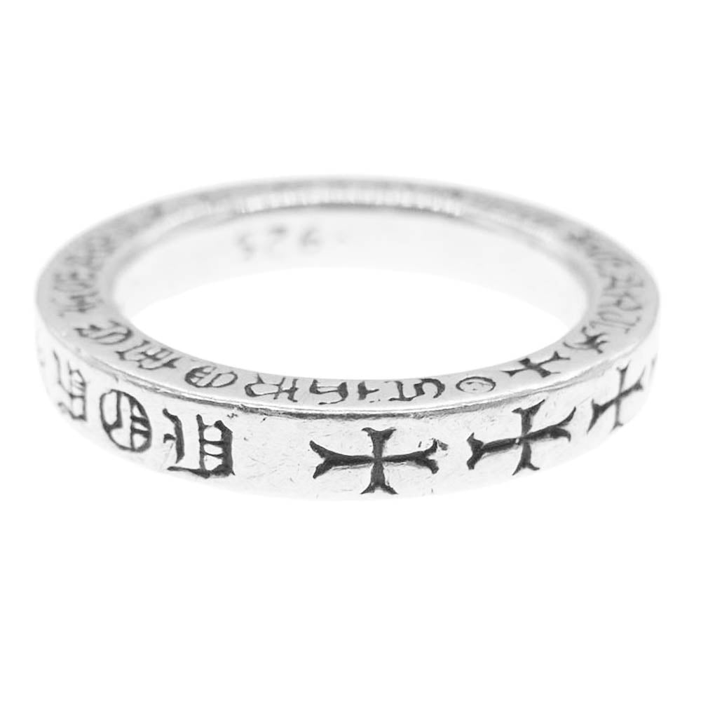 CHROME HEARTS クロムハーツ（原本無） 3mm SPACER NYC FUCKYOU スペーサー ファックユー リング シルバー系 11.5号【中古】