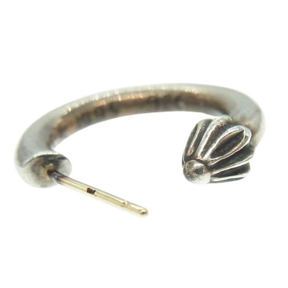 CHROME HEARTS クロムハーツ（原本無） HOOP PLAIN プレーン フープ シルバー ピアス シルバー系【中古】