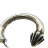CHROME HEARTS クロムハーツ（原本無） HOOP PLAIN プレーン フープ シルバー ピアス シルバー系【中古】