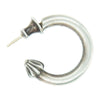 CHROME HEARTS クロムハーツ（原本無） HOOP PLAIN プレーン フープ シルバー ピアス シルバー系【中古】