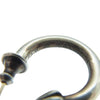 CHROME HEARTS クロムハーツ（原本無） HOOP PLAIN プレーン フープ シルバー ピアス シルバー系【中古】