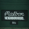 NEIGHBORHOOD ネイバーフッド 25SS 251TS54N-JKM02 NH X MALBON GOLF QUARTER ZIP JACKET マルボンゴルフ プルオーバー ハーフジップ ナイロン ジャケット グリーン系 S【新古品】【未使用】【中古】