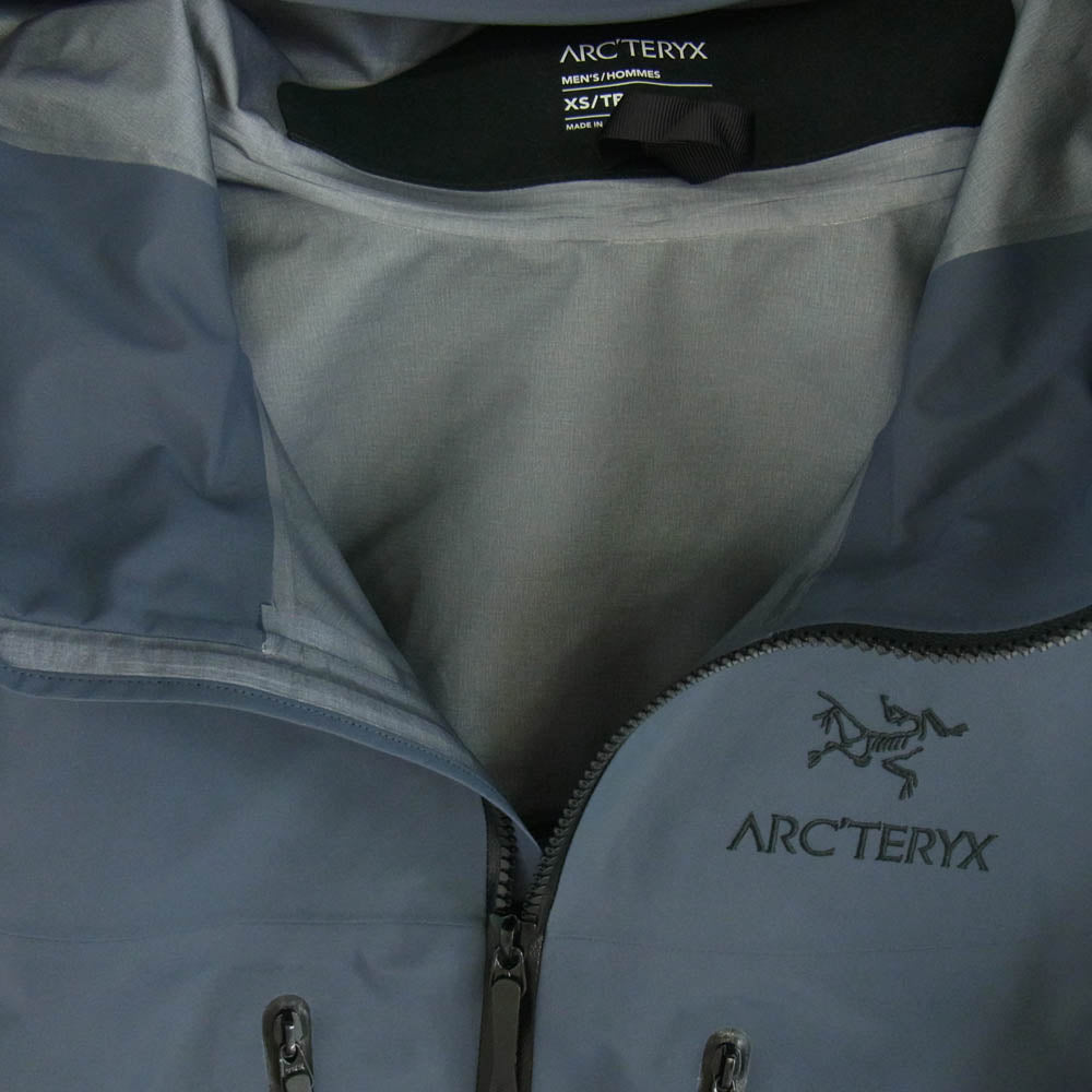 ARC'TERYX アークテリクス X000007555 Alpha SV Jacket アルファ SV ジャケット マウンテン パーカー チャコール系 XS【新古品】【未使用】【中古】