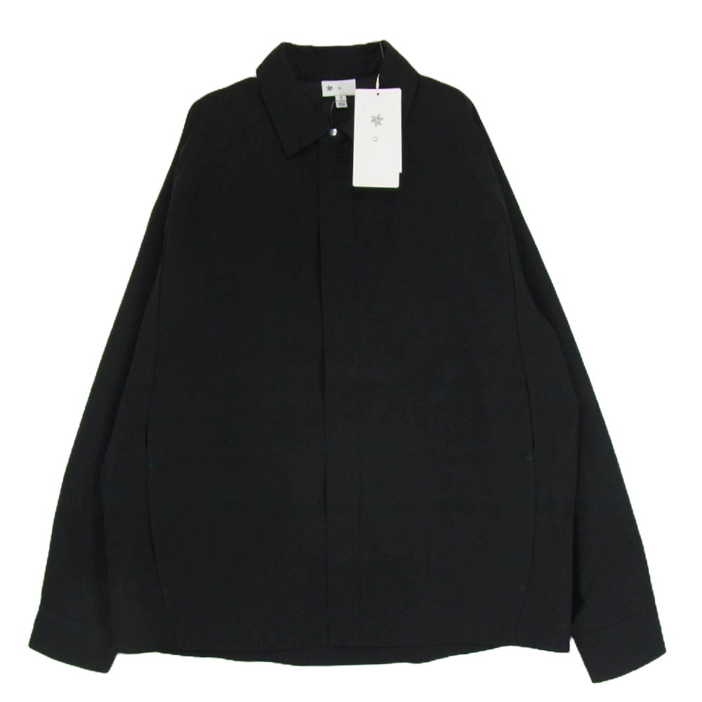 Goldwin ゴールドウィン GZ55102 INTERLOCKING PARACHUTE SHIRT  インターロッキング パラシュート シャツ ブラック系 2【新古品】【未使用】【中古】