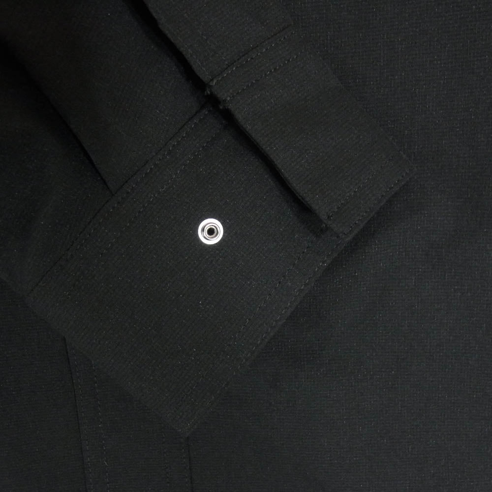 Goldwin ゴールドウィン GZ55102 INTERLOCKING PARACHUTE SHIRT  インターロッキング パラシュート シャツ ブラック系 2【新古品】【未使用】【中古】