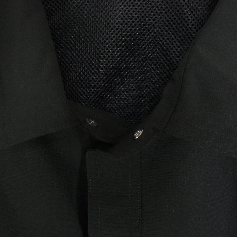 Goldwin ゴールドウィン GZ55102 INTERLOCKING PARACHUTE SHIRT  インターロッキング パラシュート シャツ ブラック系 3【新古品】【未使用】【中古】