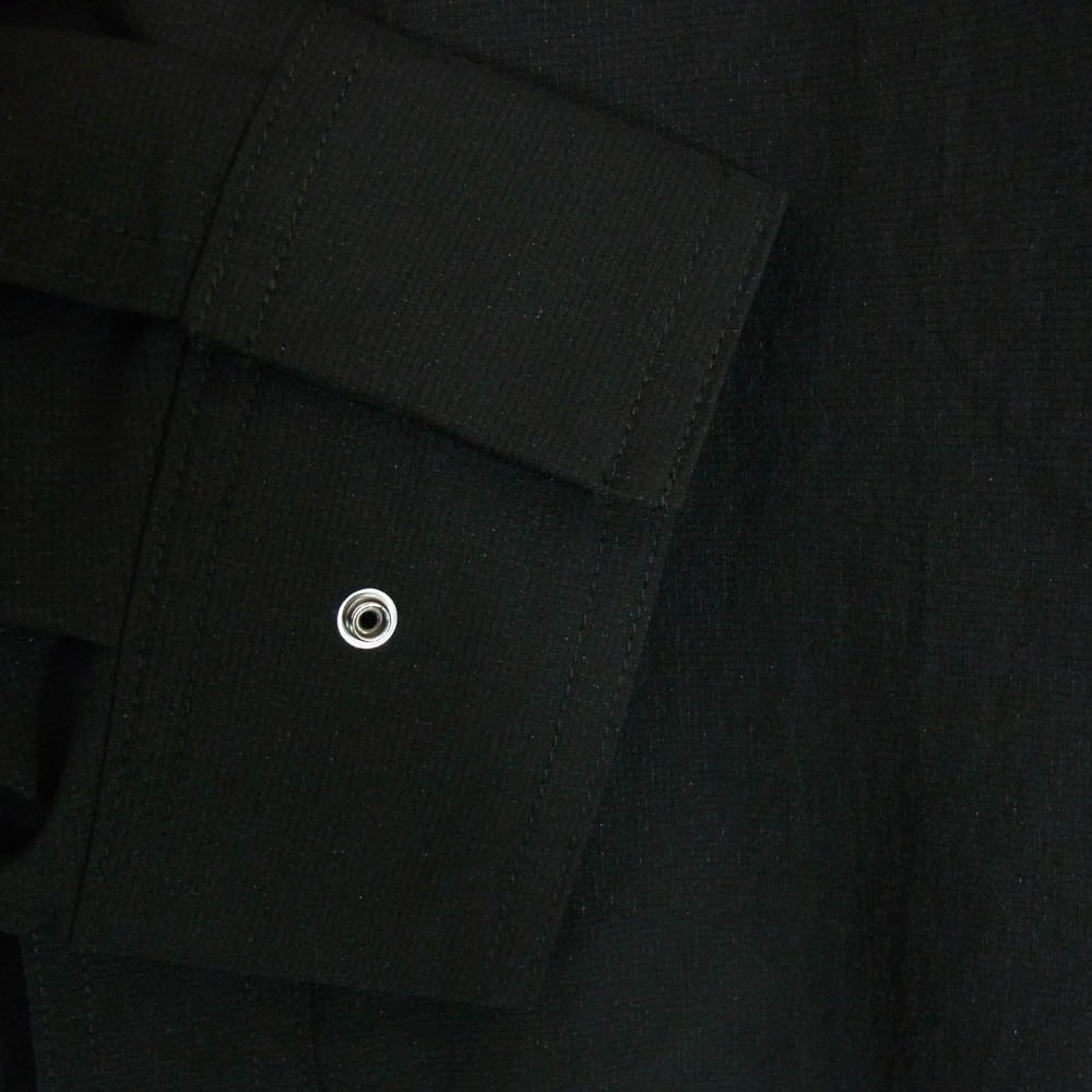 Goldwin ゴールドウィン GZ55102 INTERLOCKING PARACHUTE SHIRT  インターロッキング パラシュート シャツ ブラック系 3【新古品】【未使用】【中古】