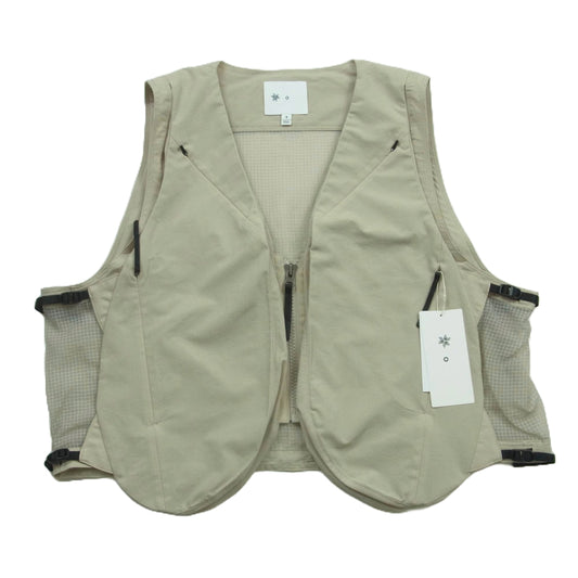 Goldwin ゴールドウィン GZ95183 Front Pack Vest フロント パック ベスト ベージュ系 XL 4【新古品】【未使用】【中古】