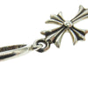 CHROME HEARTS クロムハーツ（原本無） TINY CH CROSS タイニーCH クロスフープ シルバー ピアス シルバー系【中古】