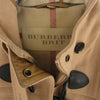BURBERRY バーバリー 3953063 BRIT ブリット メガチェック ダッフル ウール コート ライトブラウン系 UK2【中古】