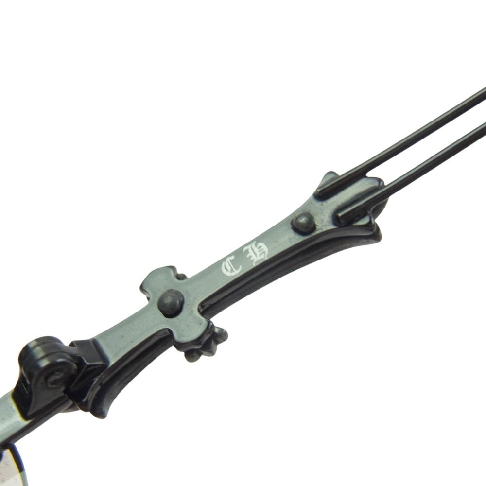 CHROME HEARTS クロムハーツ（原本無） DRAGPIPE ドラッグパイプ 2 サングラス ブラック系【中古】