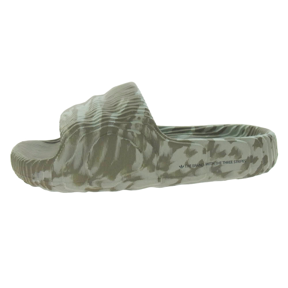 adidas アディダス HP6517 Adilette 22 Slides mdf05 アディレッタ 22 サンダル カーキ系 26.5cm【新古品】【未使用】【中古】