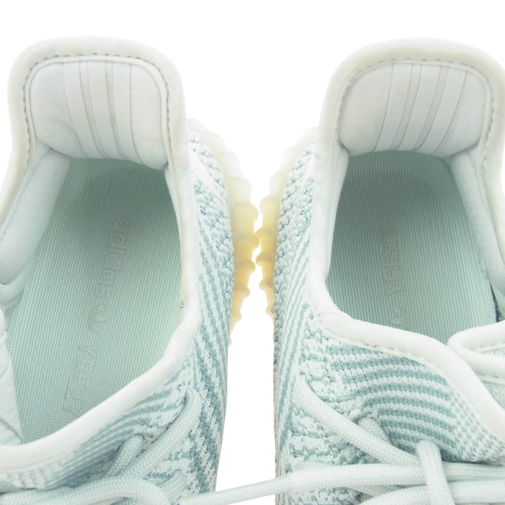 adidas アディダス FW3043 YEEZY BOOST 350 V2 イージーブースト ローカット スニーカー ホワイト系 ライトブルー系 26.5cm【中古】