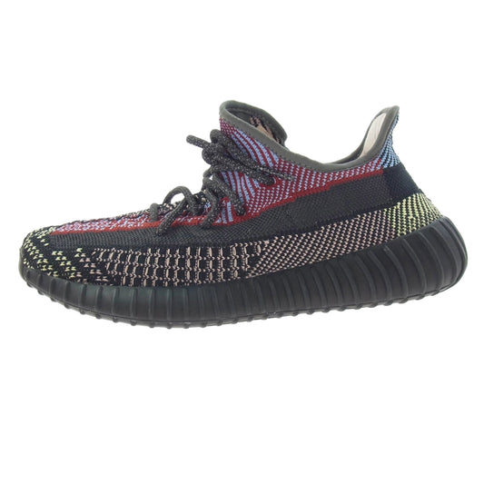 adidas アディダス FW5190 YEEZY BOOST 350 V2 Yecheil イージーブースト ローカット スニーカー ブラック系 マルチカラー系 26.5cm【中古】