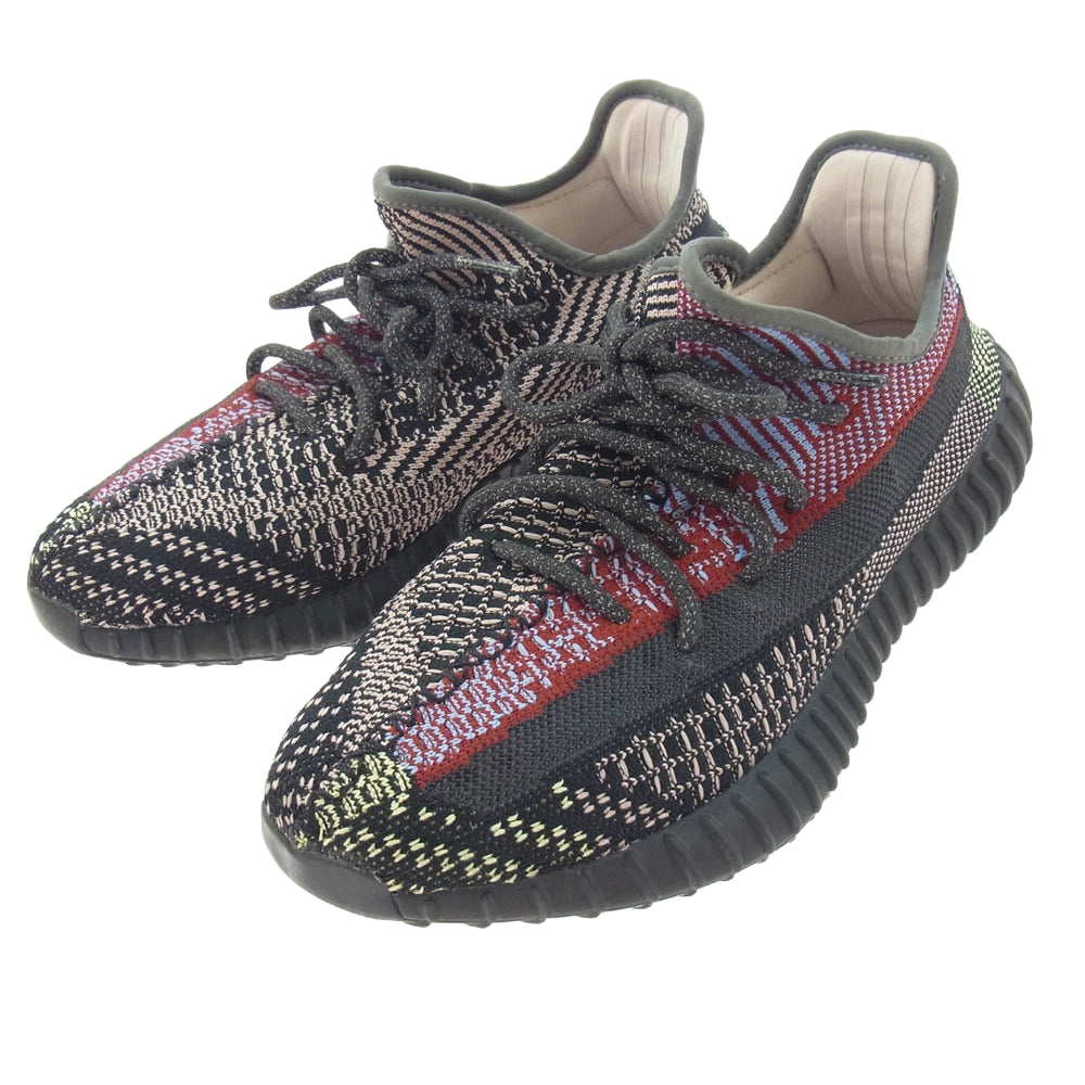 adidas アディダス FW5190 YEEZY BOOST 350 V2 Yecheil イージーブースト ローカット スニーカー ブラック系 マルチカラー系 26.5cm【中古】