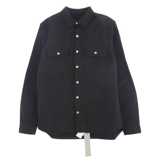 Rick Owens リックオウエンス 23SS RU01C4729-TF OUTER SHIRT シャツ ジャケット ブラック系 50【中古】