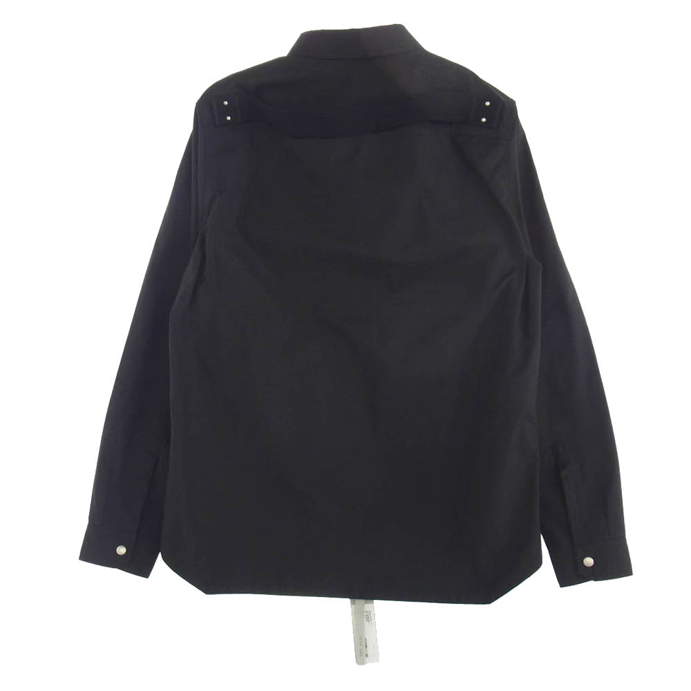 Rick Owens リックオウエンス 23SS RU01C4729-TF OUTER SHIRT シャツ ジャケット ブラック系 50【中古】