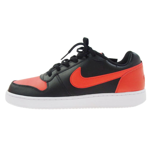 NIKE ナイキ AQ1775-004 Ebernon Low エバノン ローカット スニーカー ブラック系 レッド系 28cm【極上美品】【中古】
