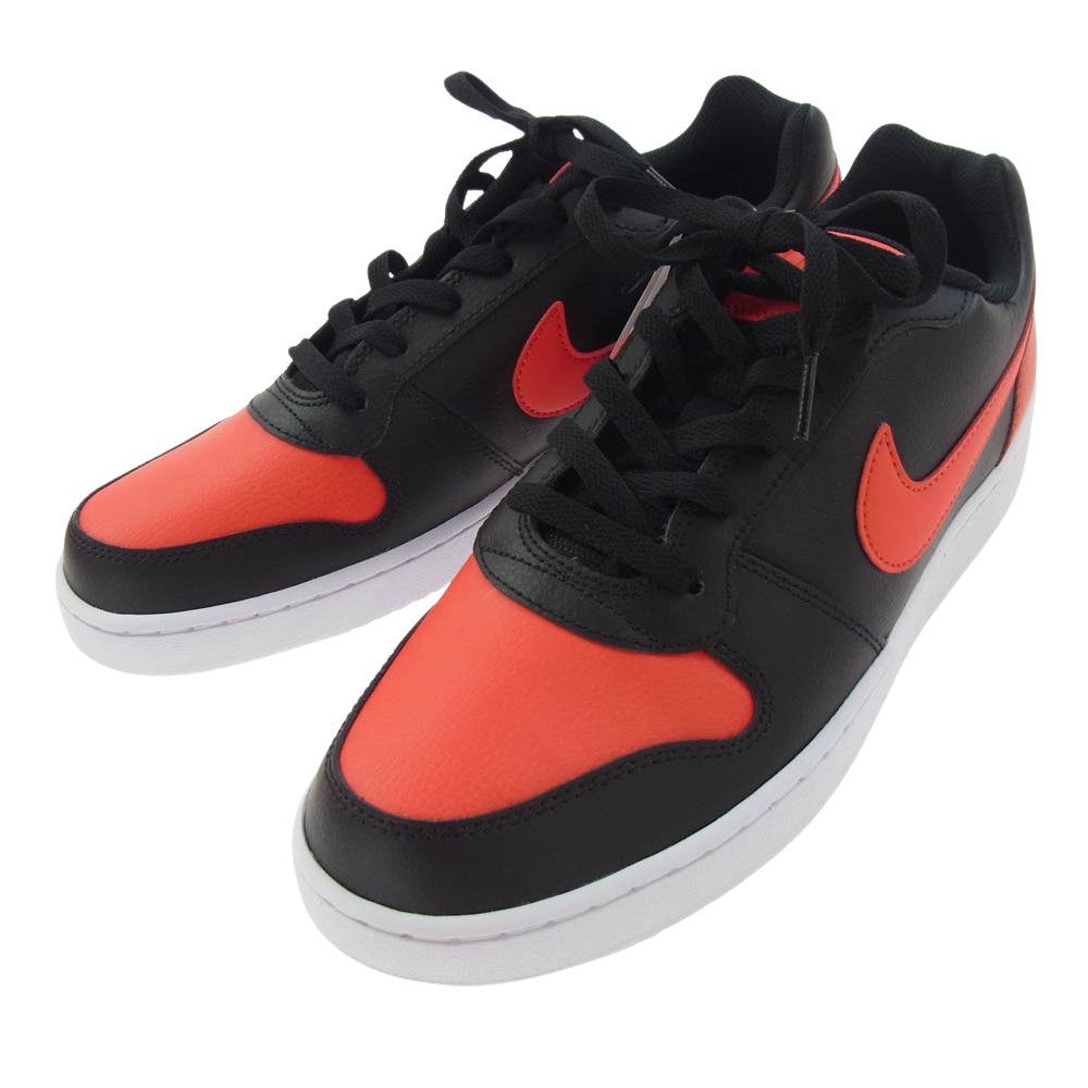 NIKE ナイキ AQ1775-004 Ebernon Low エバノン ローカット スニーカー ブラック系 レッド系 28cm【極上美品】【中古】