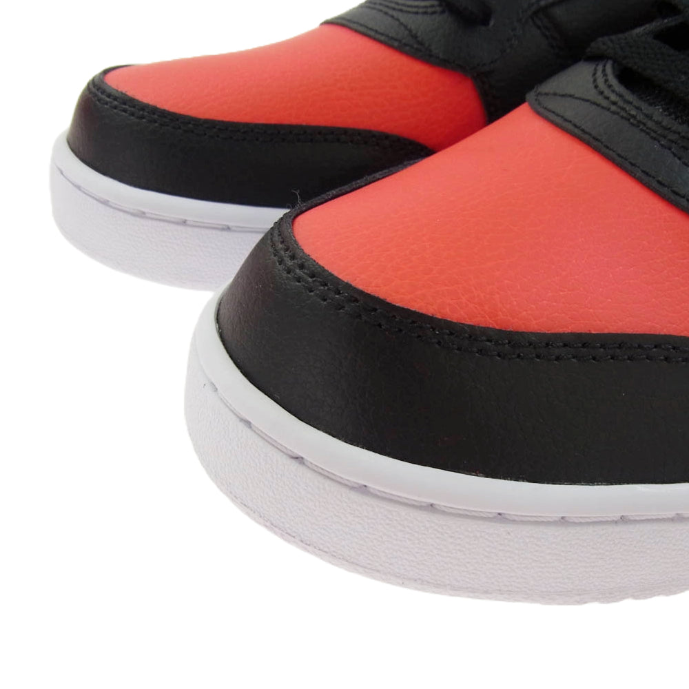 NIKE ナイキ AQ1775-004 Ebernon Low エバノン ローカット スニーカー ブラック系 レッド系 28cm【極上美品】【中古】