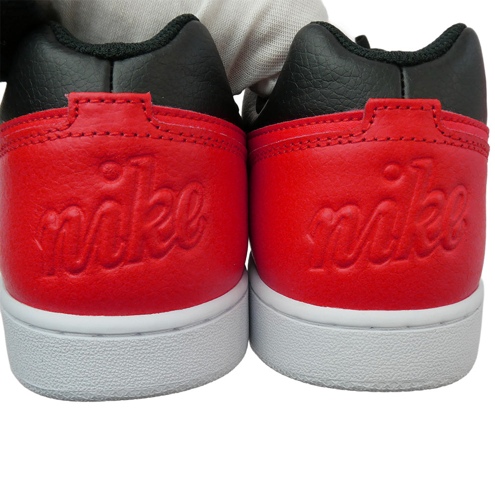 NIKE ナイキ AQ1775-004 Ebernon Low エバノン ローカット スニーカー ブラック系 レッド系 28cm【極上美品】【中古】