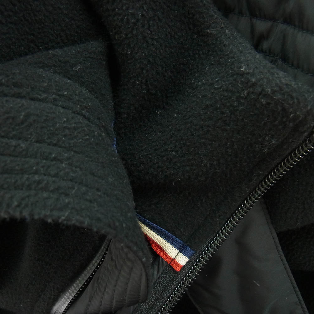 MONCLER モンクレール H20978G70000 GRENOBLE グルノーブル MAGLIA CARDIGAN フリース ジャケット ブラック系 XL【中古】