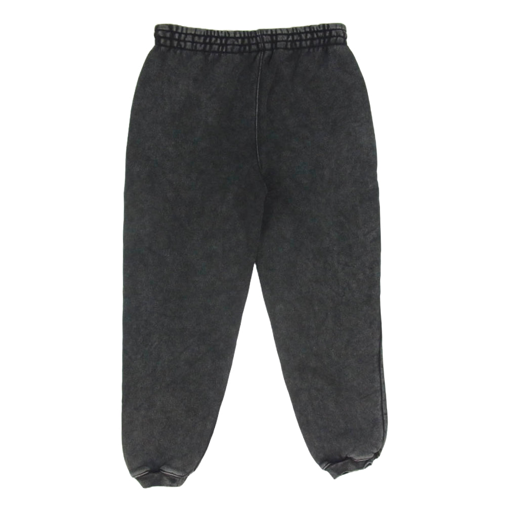 Alexander Wang アレキサンダーワン UCC3224049 アシッドウォッシュ デンスフリース スウェット ロング パンツ ブラック系 M【中古】