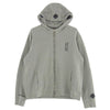 CHROME HEARTS クロムハーツ（原本無） GRP Y NOT Zip Up Hoodie ワイノット ダガー刺繍 クロスパッチ ヴァーティカルロゴ ジップアップ フルジップ パーカー グレー グレー系 L【中古】