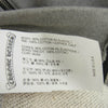 CHROME HEARTS クロムハーツ（原本無） GRP Y NOT Zip Up Hoodie ワイノット ダガー刺繍 クロスパッチ ヴァーティカルロゴ ジップアップ フルジップ パーカー グレー グレー系 L【中古】
