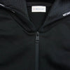 MONCLER モンクレール G10918G7A800 Maglia Cardigan カーディガン ロゴワッペン ジップアップ フーディ パーカー ブラック系 L【中古】