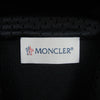 MONCLER モンクレール G10918G7A800 Maglia Cardigan カーディガン ロゴワッペン ジップアップ フーディ パーカー ブラック系 L【中古】