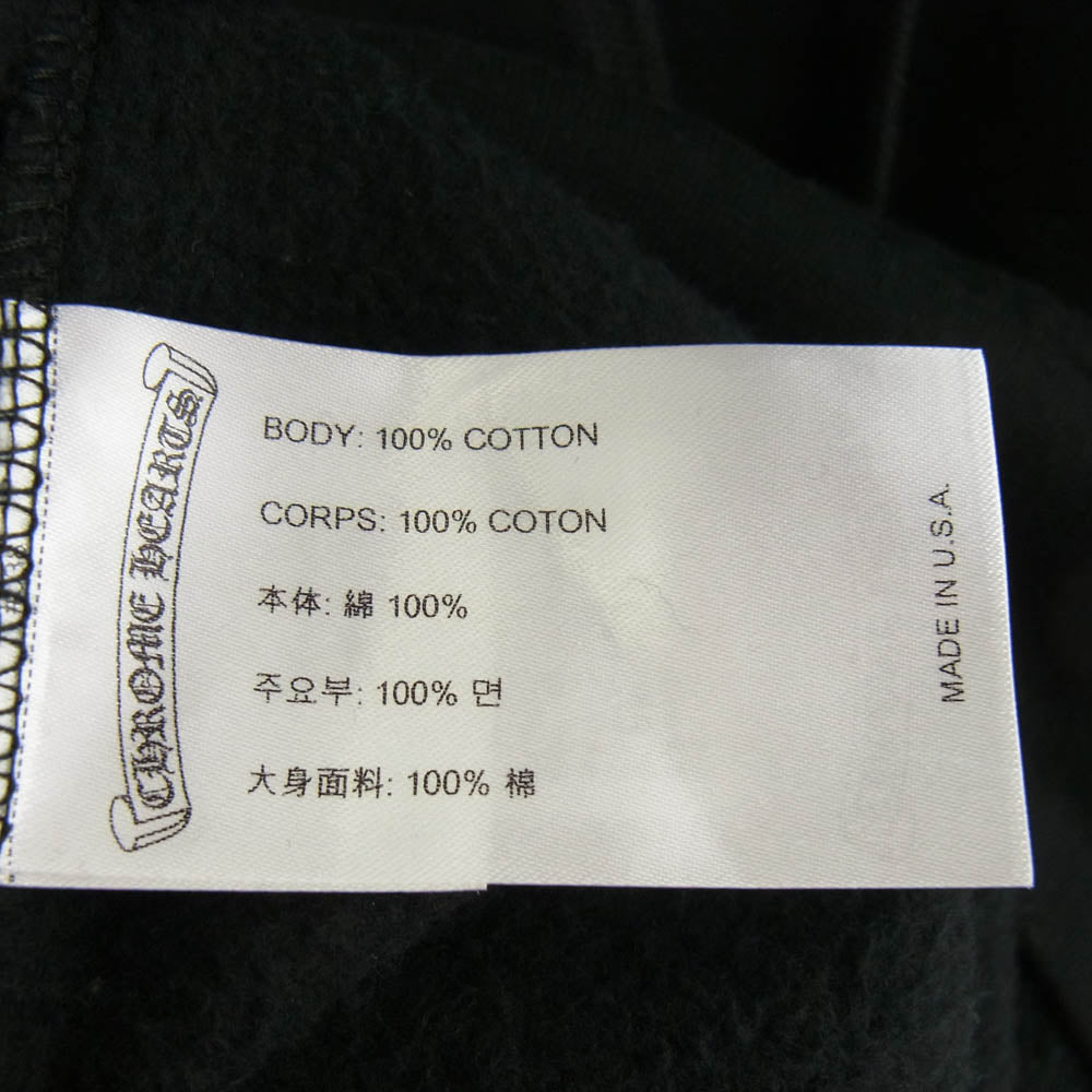 CHROME HEARTS クロムハーツ（原本無） SWTSHRT PLVR LTD OSAKA スウェットシャツ プルオーバー 大阪限定 フーディ パーカー ブラック系 XL【中古】