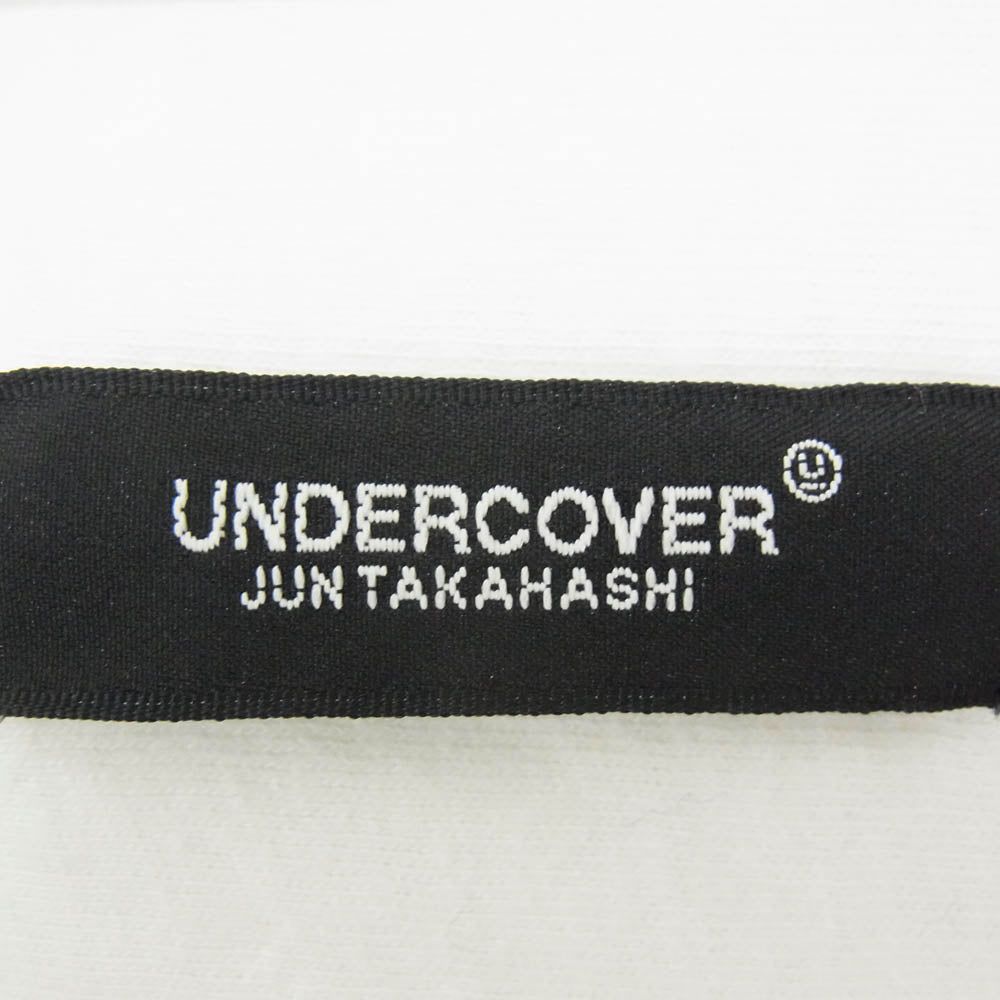 UNDERCOVER アンダーカバー 22SS UC1B4403-1 ONCE IN A LIFETIME期 擦れプリント加工 長袖 シャツ ホワイト系 2【中古】